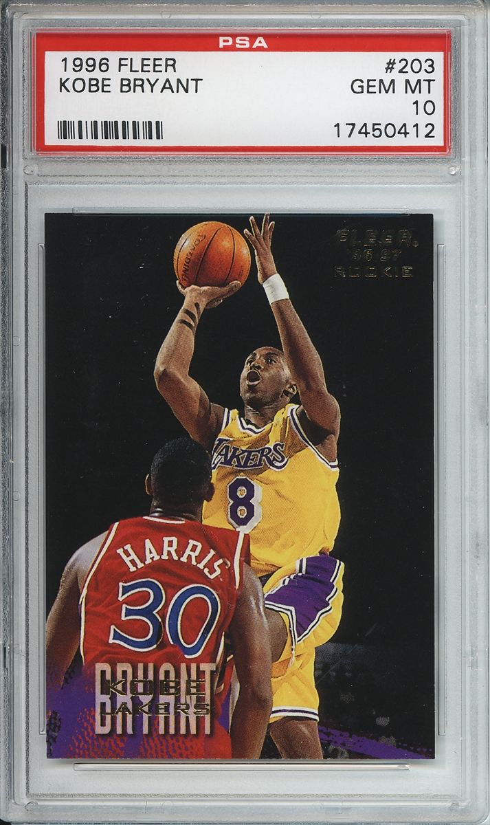Basketball - Kobe Bryant Rookie Set: AE Collection Set Image Gallery